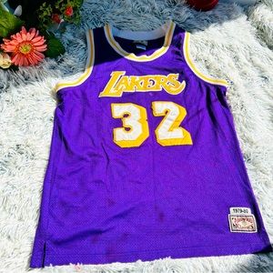 LAKERS #32 JOHNSON VITAGE JERSEY